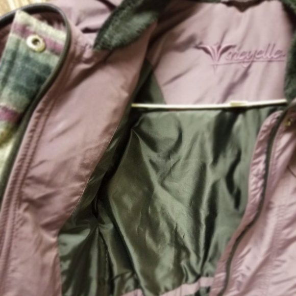 NWT Neyelle Water Resist/Insul Flannel Trim Jacket - Picture 13 of 13